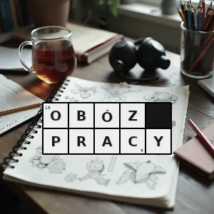 Hasło krzyżówkowe miejsce przetrzymywania w którym przebywający zwykle ale nie zawsze więźniowie są zmuszeni do wykonywania pracy - obóz pracy – rozwiązanie, synonimy, podpowiedzi i definicje krzyżówkowe